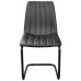 Стул Deco Sam Black PU + Black Mat Legs