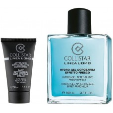 Set pentru îngrijirea tenului Collistar Hydro-Gel After-Shave 100ml + Daily Revitalizing Cream 30ml