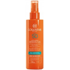 Солнцезащитный крем масло лосьон Collistar Milk Spray SPF50 200ml