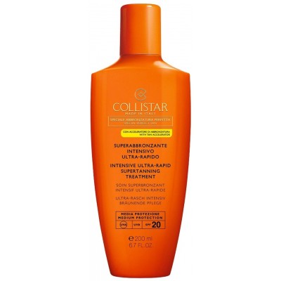 Loțiune de protecție solară Collistar Intensive Ultra-Rapid Supertanning SPF20 200ml