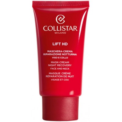 Mască pentru față Collistar Lift HD Mask-Cream Night Recovery 75ml