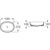 Умывальник Roca Inspira Soft Round Onyx (327520640)