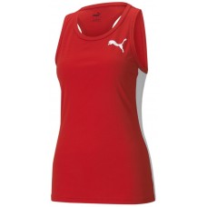 Женская майка Puma Cross The Line Singlet 2.0 W Puma Red L