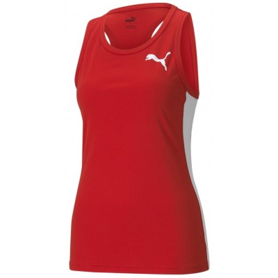 Женская майка Puma Cross The Line Singlet 2.0 W Puma Red L