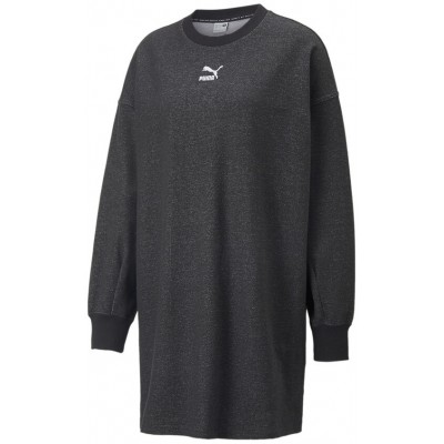 Женское платье Puma Classics Denim Crew Dress Puma Black L