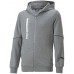 Детская толстовка Puma Active Sports Full-Zip Hoodie Tr B Medium Gray Heather 164 (67007503)