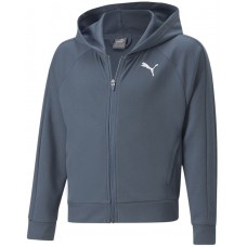 Hanorac pentru copii Puma Modern Sports Full-Zip Hoodie G Evening Sky 128