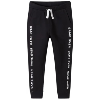 Pantaloni spotivi pentru copii 5.10.15 1M4314 Black 98cm