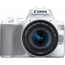 Aparat foto DSLR Canon EOS 250D + EF-S 18-55mm f/3.5-5.6 IS STM White