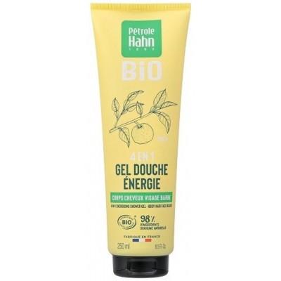 Gel de duș pentru bărbați Pétrole Hahn 4in1 Energizing Shower Gel Yuzu 250ml