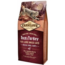 Сухой корм для кошек Carnilove Large Breed Cats Duck & Turkey 2kg