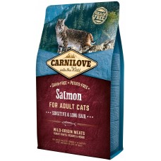 Hrană uscată pentru pisici Carnilove Adult Cats Salmon 6kg