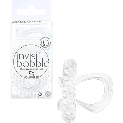 Elastice pentru păr Invisibobble Volumizer Crystal Clear 2pcs