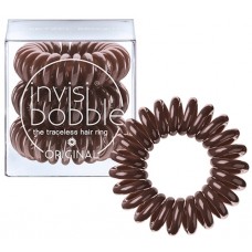 Elastice pentru păr Invisibobble Original Pretzel Brown 3pcs