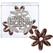 Резинка для волос Invisibobble Nano Pretzel Brown 3pcs