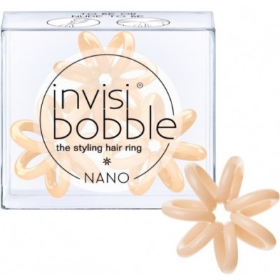 Elastice pentru păr Invisibobble Nano Nude To Be 3pcs