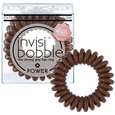 Резинка для волос Invisibobble Power Pretzel Brown 3pcs