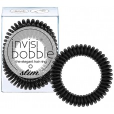 Резинка для волос Invisibobble Slim True Black 3pcs