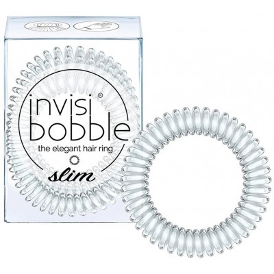 Резинка для волос Invisibobble Slim Crystal Clear 3pcs