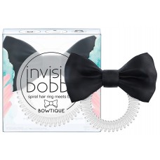 Elastice pentru păr Invisibobble Bowtique True Black