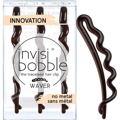 Agrafe pentru păr Invisibobble Waver Pretty Dark 3pcs