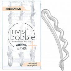 Заколка для волос Invisibobble Waver Plus Clear Crystal 3pcs