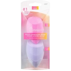 Спонжи для макияжа Real Techniques Miracle Complexion Sponge + Miracle Powder Sponge