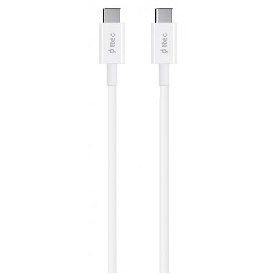 USB Кабель Ttec Type-C to 3A 1m White (2DK36B)