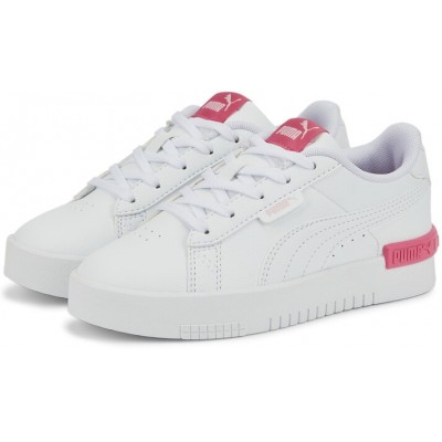 Ghete pentru copii Puma Jada Ps Puma White/Almond Blossom/Sunset Pink 28