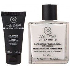 Set Cadou Collistar Sensitive Skins After-Shave Balm 100ml + Toning Shower Gel 30ml