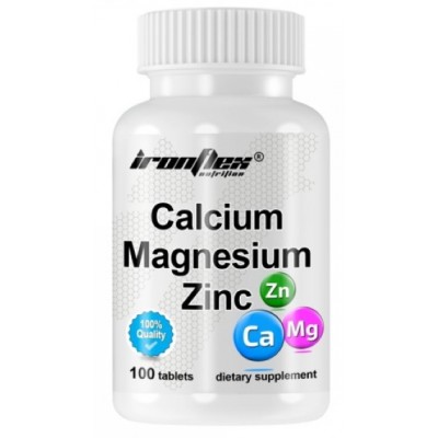 Витамины IronFlex Calcium Magnezium Zinc 100tab