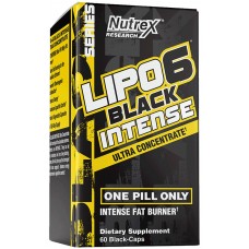 Жиросжигатель Nutrex Lipo 6 Black Intense Ultra Concentrate 60cap