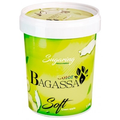 Pasta de zahar Bagassa Color Soft Green Apple 1.4kg