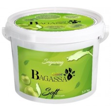 Паста для шугаринга Bagassa Color Soft Green Apple 3kg