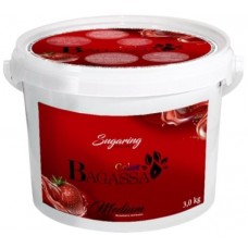 Паста для шугаринга Bagassa Color Medium Strawberry Red-Boom 3kg