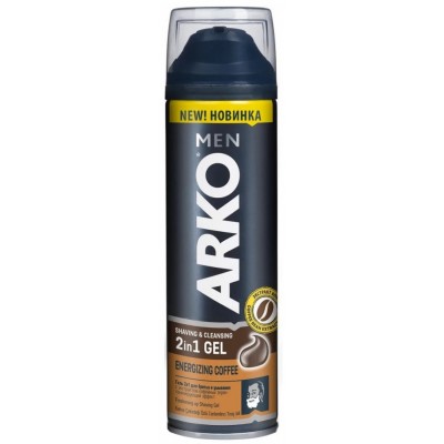 Гель для бритья Arko Energizing Coffee 200ml