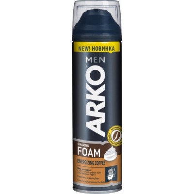 Пена для бритья Arko Energizing Coffee Foam 200ml