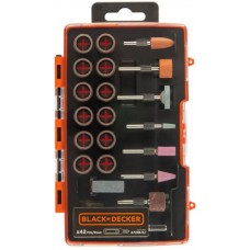 Set de accesorii pentru masina de gravurat Black&Decker A7236