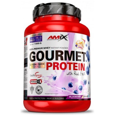 Proteină Amix Gourmet Protein 1000g Blueberry Yogurt