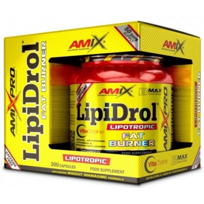 Produs pentru slăbit Amix Lipidrol Fat Burner Plus 300cap