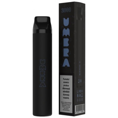 Țigară electronică Umbra 2000 0% Blue Razz