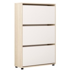 Обувница Mobildor-Lux Leo 60 (125x60x27) Sonoma/White