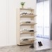 Rafturi pentru pantofi Mobildor-Lux Leo 60 (164x60x27) Sonoma