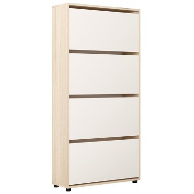 Обувница Mobildor-Lux Leo 60 (164x60x27) Sonoma/White