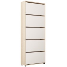 Обувница Mobildor-Lux Leo 60 (203x60x27) Sonoma/White