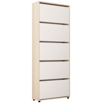 Обувница Mobildor-Lux Leo 60 (203x60x27) Sonoma/White