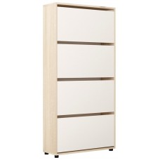 Обувница Mobildor-Lux Leo 80 (164x80x27) Sonoma/White