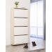 Обувница Mobildor-Lux Leo 80 (164x80x27) Sonoma/White