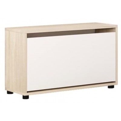 Rafturi pentru pantofi Mobildor-Lux Leo 80 (47x80x27) Sonoma/White