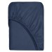 Cearşaf cu bandă elastică Askona Home Navy Blue 220x200